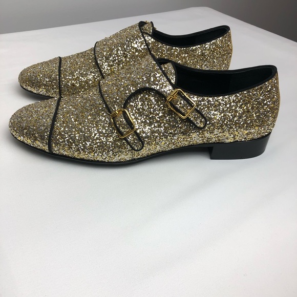 Giuseppe Zanotti gold men dress shoes - Picture 2 of 5